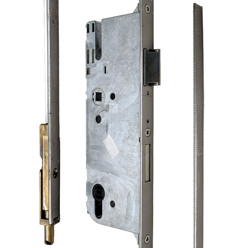 G-U Cremona Europa Active Multipoint Lock Gear, 55mm Backset, Stainless Steel - G-U Cremona Europa Active Multipoint Lock Gear, 55mm Backset, Stainless Steel