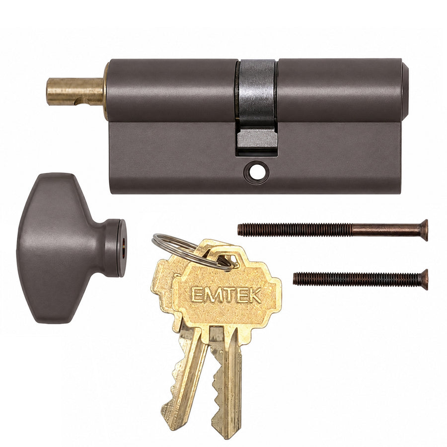 40 / 40 Euro Cylinder Only for 2-1/4 inch Door - 40 / 40 Euro Cylinder Only for 2-1/4 inch Door