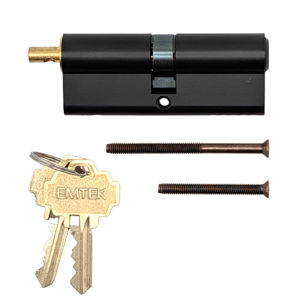 40 / 40 Euro Cylinder Only for 2-1/4 inch Door - 40 / 40 Euro Cylinder Only for 2-1/4 inch Door