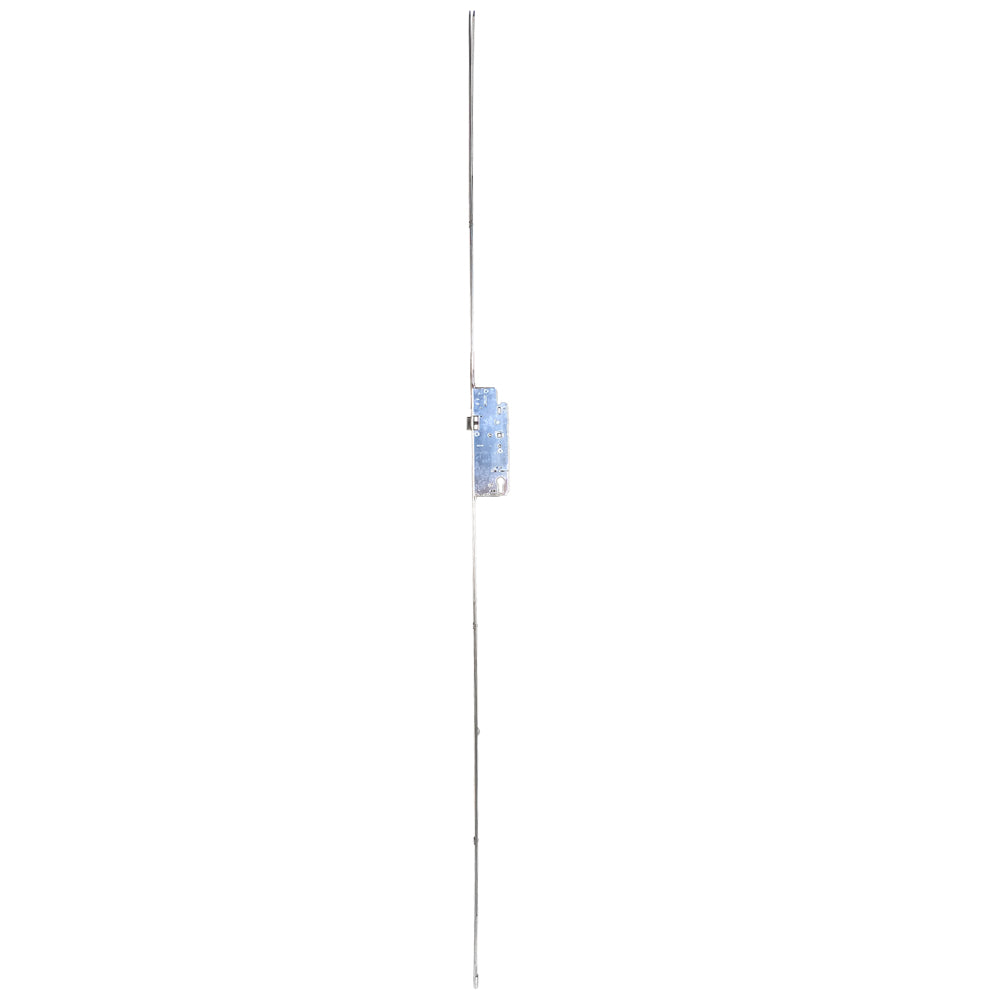 AGB Unitop 16mm Multipoint Lock 55/92 Active Assembly with Shootbolts, 41-5/16 inch handle height - Silver - AGB Unitop 16mm Multipoint Lock 55/92 Active Assembly with Shootbolts, 41-5/16 inch handle height - Silver