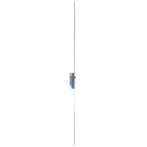 AGB Unitop 16mm Multipoint Lock 50/92 Active Assembly with Shootbolts, 41-5/16 inch handle height - Silver - AGB Unitop 16mm Multipoint Lock 50/92 Active Assembly with Shootbolts, 41-5/16 inch handle height - Silver