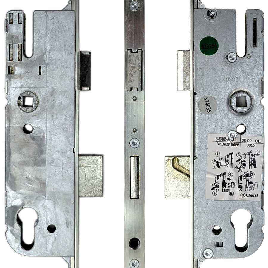 G-U/Ferco Secury Europa R2 Active Two-Roller 40/92 Euro Cylinder Multipoint Lock - G-U/Ferco Secury Europa R2 Active Two-Roller 40/92 Euro Cylinder Multipoint Lock