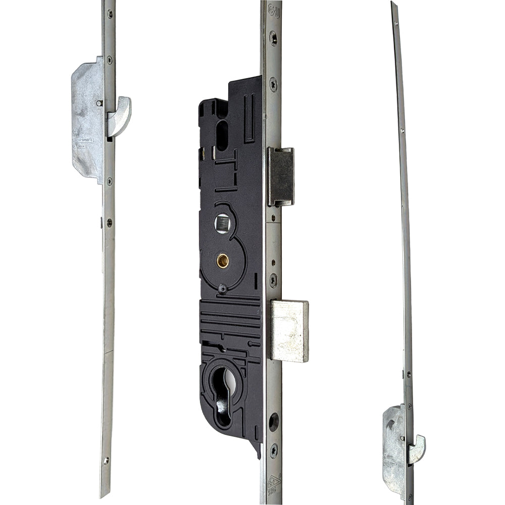 G-U Rhino 30/92 European 3-Point Hook Bolt (5-Point Shootbolt Extensible) - Silver Ferguard - G-U Rhino 30/92 European 3-Point Hook Bolt (5-Point Shootbolt Extensible) - Silver Ferguard