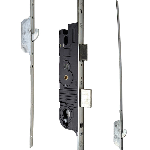 G-U Rhino 30/92 European 3-Point Hook Bolt (5-Point Shootbolt Extensible) - Silver Ferguard - G-U Rhino 30/92 European 3-Point Hook Bolt (5-Point Shootbolt Extensible) - Silver Ferguard