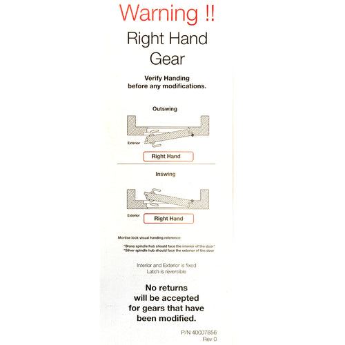 16mm Multitronic Keyless Electronic Multipoint Locking System 35/92 RH Swinghook - 16mm Multitronic Keyless Electronic Multipoint Locking System 35/92 RH Swinghook