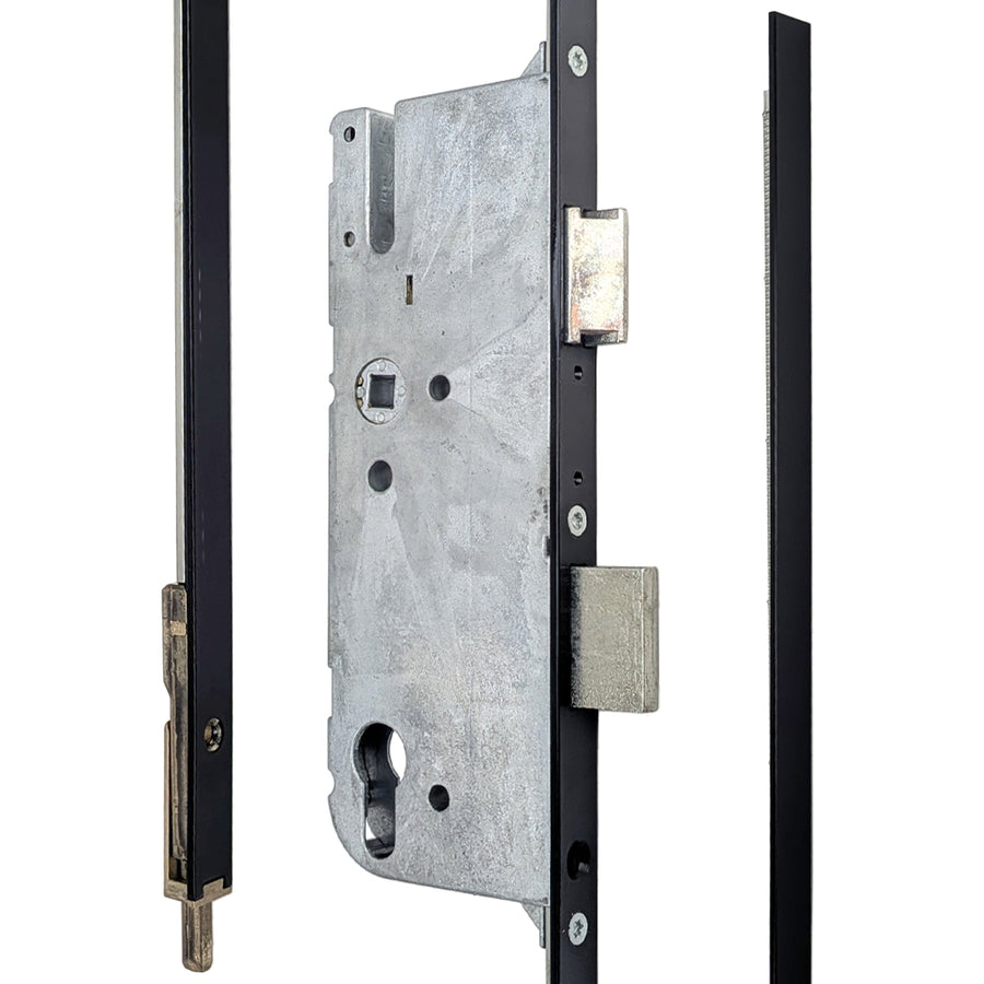 Cremona 55/92 Euro - Shootbolt, Active Mortise Lock - Black - Cremona 55/92 Euro - Shootbolt, Active Mortise Lock - Black