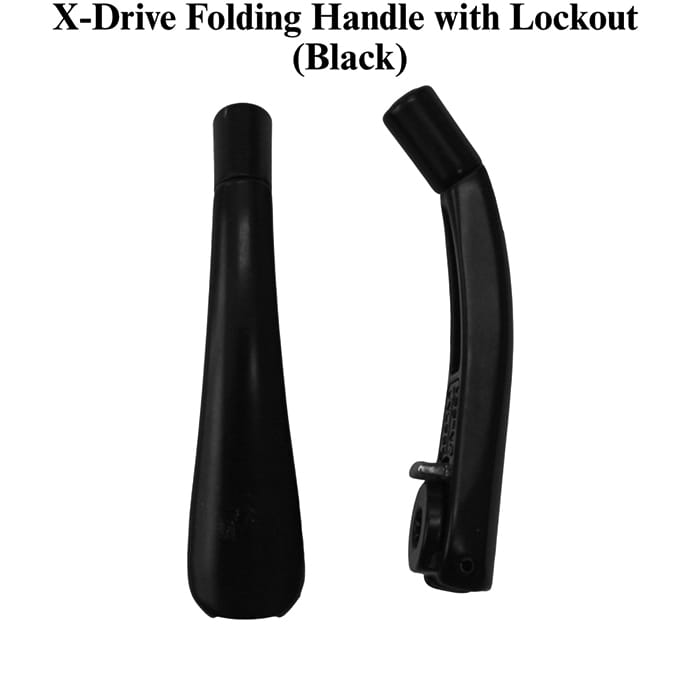 Roto OP06-7814-70 X-Drive X10 Folding Handle with Lockout - Roto OP06-7814-70 X-Drive X10 Folding Handle with Lockout