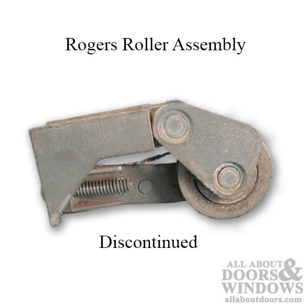 Rogers Patio Door Roller Assembly 1 Inch Steel Wheel Diameter - Rogers Patio Door Roller Assembly 1 Inch Steel Wheel Diameter