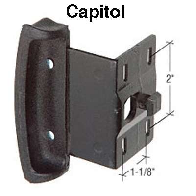 Capitol Patio Glass Sliding Door Handle Pull 1-1/8