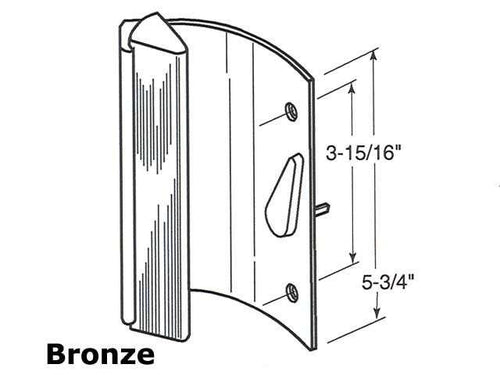 Inside Handle Only Diecast Thumbturn with Latch Activator - Inside Handle Only Diecast Thumbturn with Latch Activator
