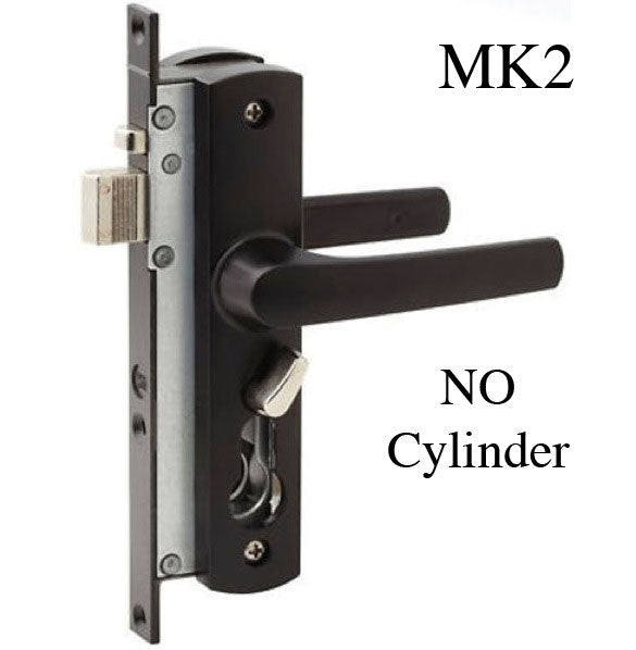 Whitco Tasman MK2 Mortise Lock and Handles No Cylinder - Whitco Tasman MK2 Mortise Lock and Handles No Cylinder
