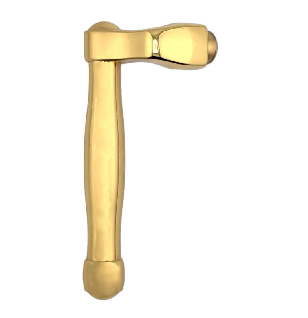 FUHR Sliding door Handle Left Hand  Polished Brass - FUHR Sliding door Handle Left Hand  Polished Brass