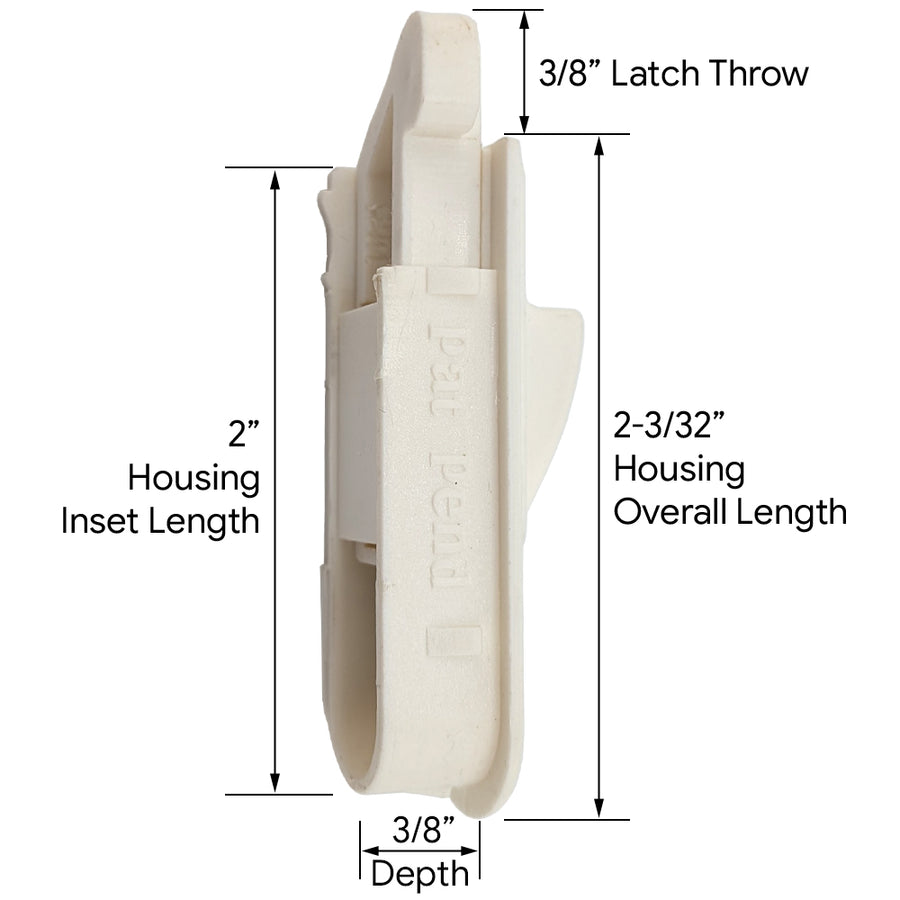 Sliding Window Tilt Latch (Pair) 2