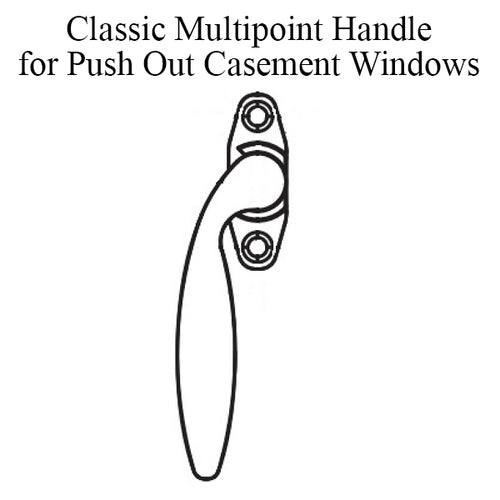 Classic  handle push out casement windows, Right Hand - Classic  handle push out casement windows, Right Hand