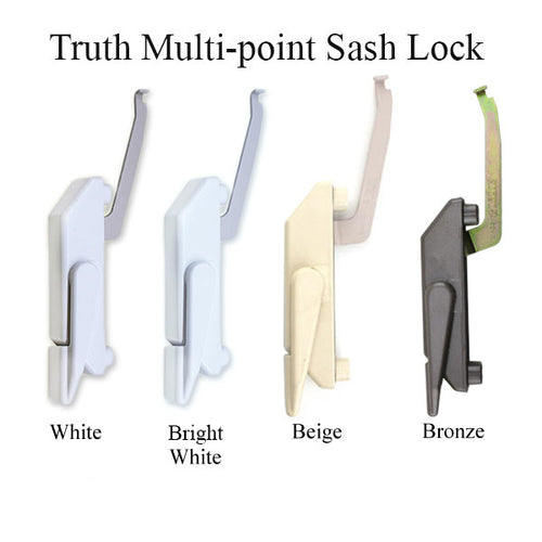 Multi-Point Sash Lock, Truth Maxim 24 Series, Left Hand - Choose Color - Multi-Point Sash Lock, Truth Maxim 24 Series, Left Hand - Choose Color