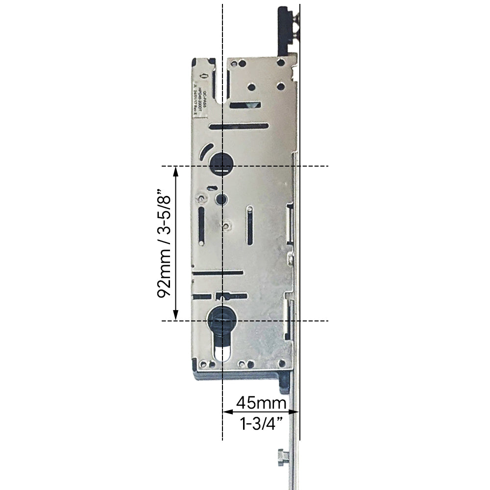 20mm P2000 Passive Lower 45/92 Shootbolt Assembly - 20mm P2000 Passive Lower 45/92 Shootbolt Assembly