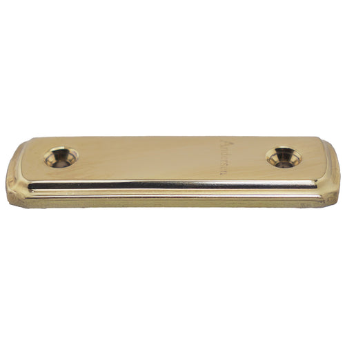 Andersen Gliding Door Cover Plate, Newbury Style - Polished Brass - Andersen Gliding Door Cover Plate, Newbury Style - Polished Brass