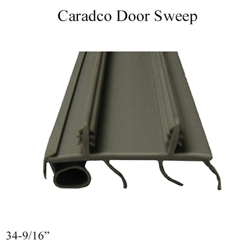 Caradco Door Sweep 2 Kerf with Bulb and 3 Fins 34-9/16