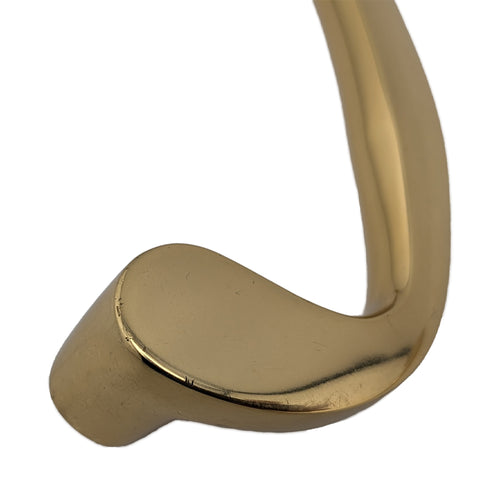 Legacy Glass Sliding Door Handle Only - Solid Polished Brass - Legacy Glass Sliding Door Handle Only - Solid Polished Brass