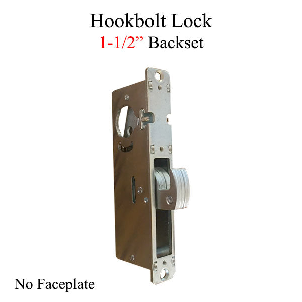 Hookbolt Lock Fits Sliding Doors Hinged Doors Lockbody Only 1 1/2th Inch Backset - Hookbolt Lock Fits Sliding Doors Hinged Doors Lockbody Only 1 1/2th Inch Backset