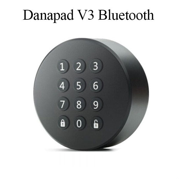 DanaPad V3 Pushbutton Smart Lock Bluetooth Companion - Black - DanaPad V3 Pushbutton Smart Lock Bluetooth Companion - Black