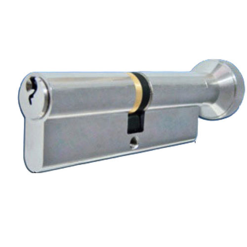 BKS Cylinder, Single Keyed 50mm x 60mm Silver - BKS Cylinder, Single Keyed 50mm x 60mm Silver