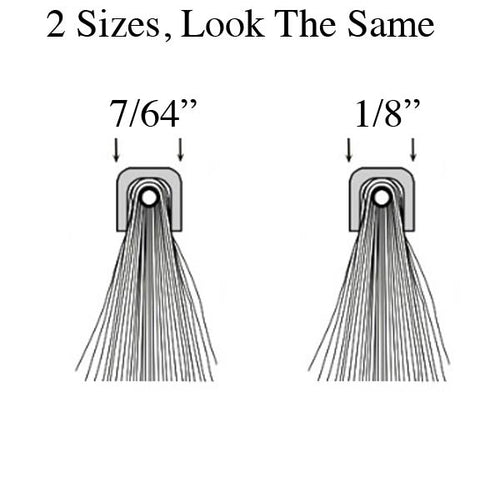 Skirting Weatherstrip For Commercial Doors .530 Inches tall Square Back Housing - Skirting Weatherstrip For Commercial Doors .530 Inches tall Square Back Housing