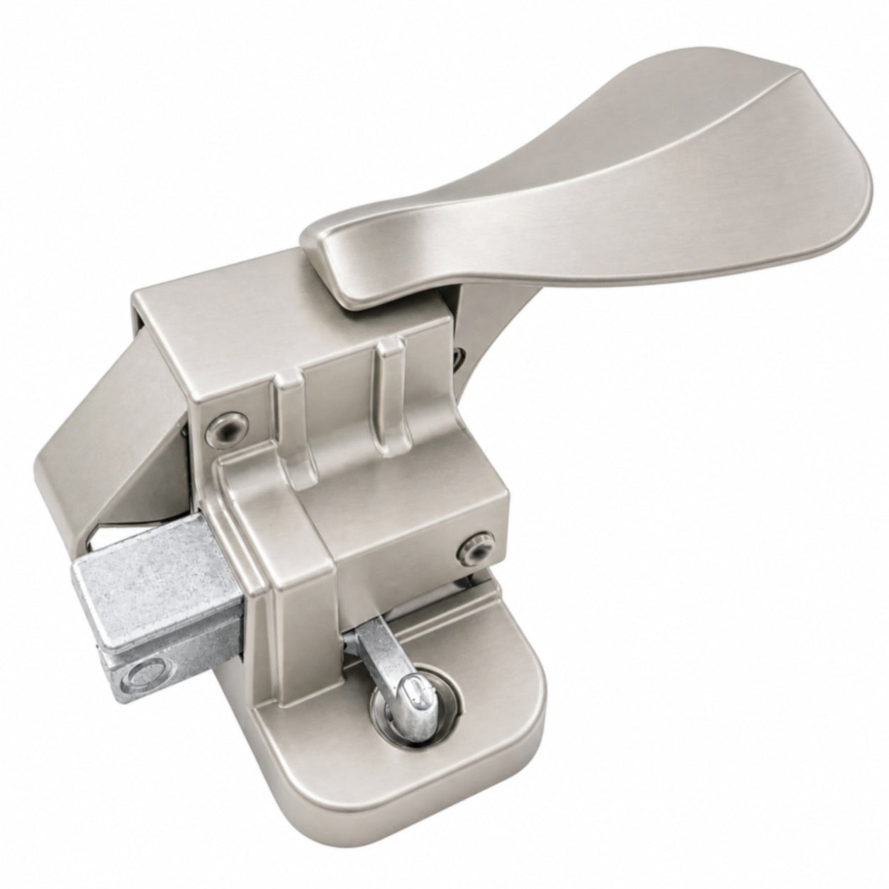 Storm Door Inside Push Handle with Latch and Deadbolt - Storm Door Inside Push Handle with Latch and Deadbolt