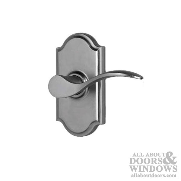 Weslock Bordeau Privacy Door Lever Weathered Pewter Right Handed Privacy Handle - Weslock Bordeau Privacy Door Lever Weathered Pewter Right Handed Privacy Handle