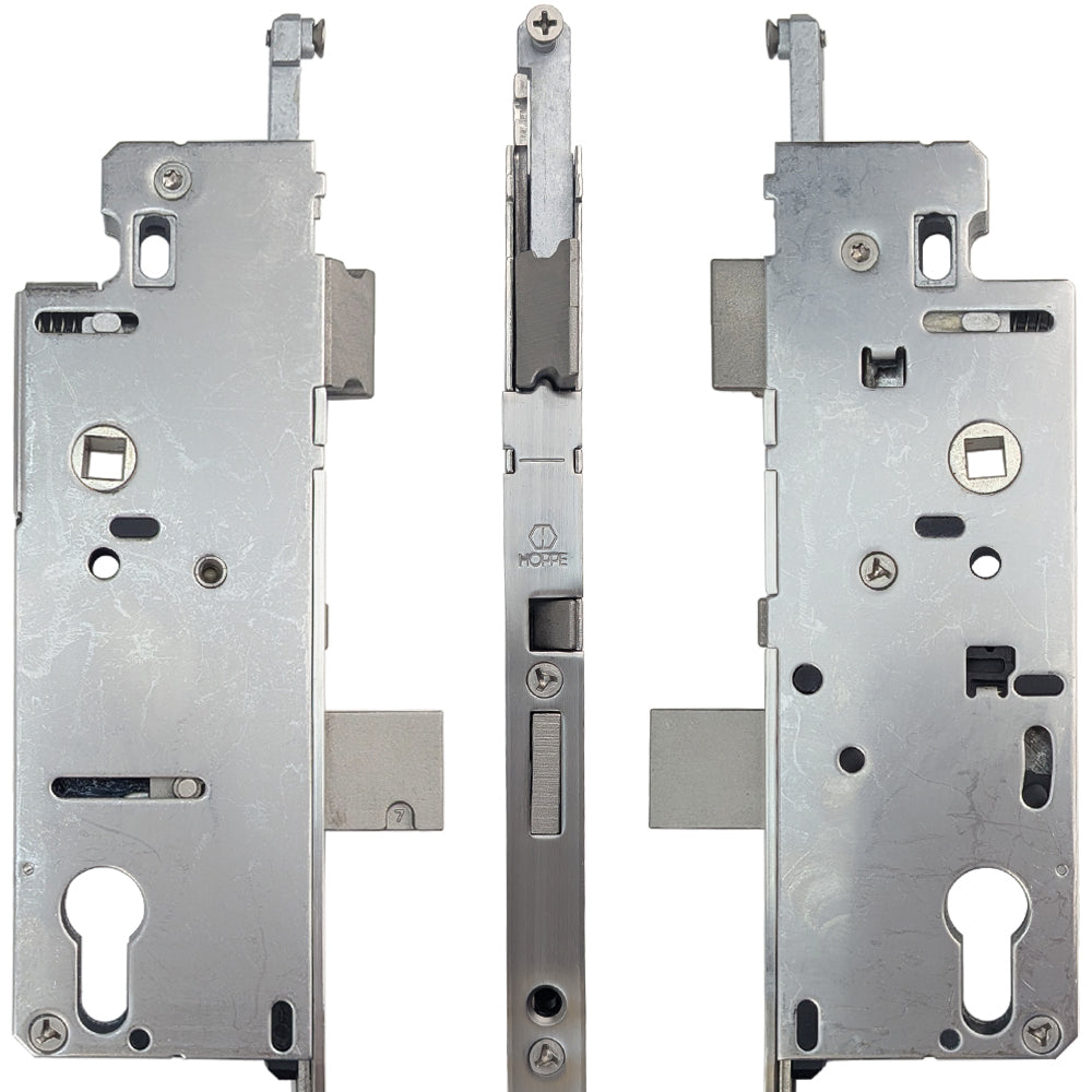 Hoppe HLS9000 Multipoint Lock Manual Tongue Gear 45mm Backset 92mm PZ 1 Inch Deadbolt Throw 36 Inch Handle Height - Hoppe HLS9000 Multipoint Lock Manual Tongue Gear 45mm Backset 92mm PZ 1 Inch Deadbolt Throw 36 Inch Handle Height