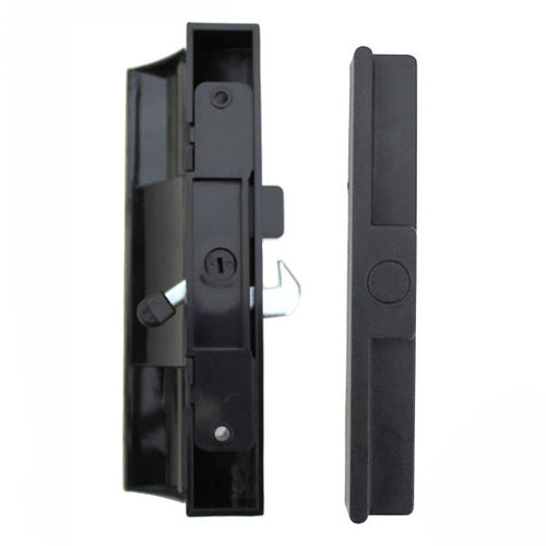 Sliding Patio Door Handleset Black Plastic Handle Set For Sliding Patio Doors - Sliding Patio Door Handleset Black Plastic Handle Set For Sliding Patio Doors