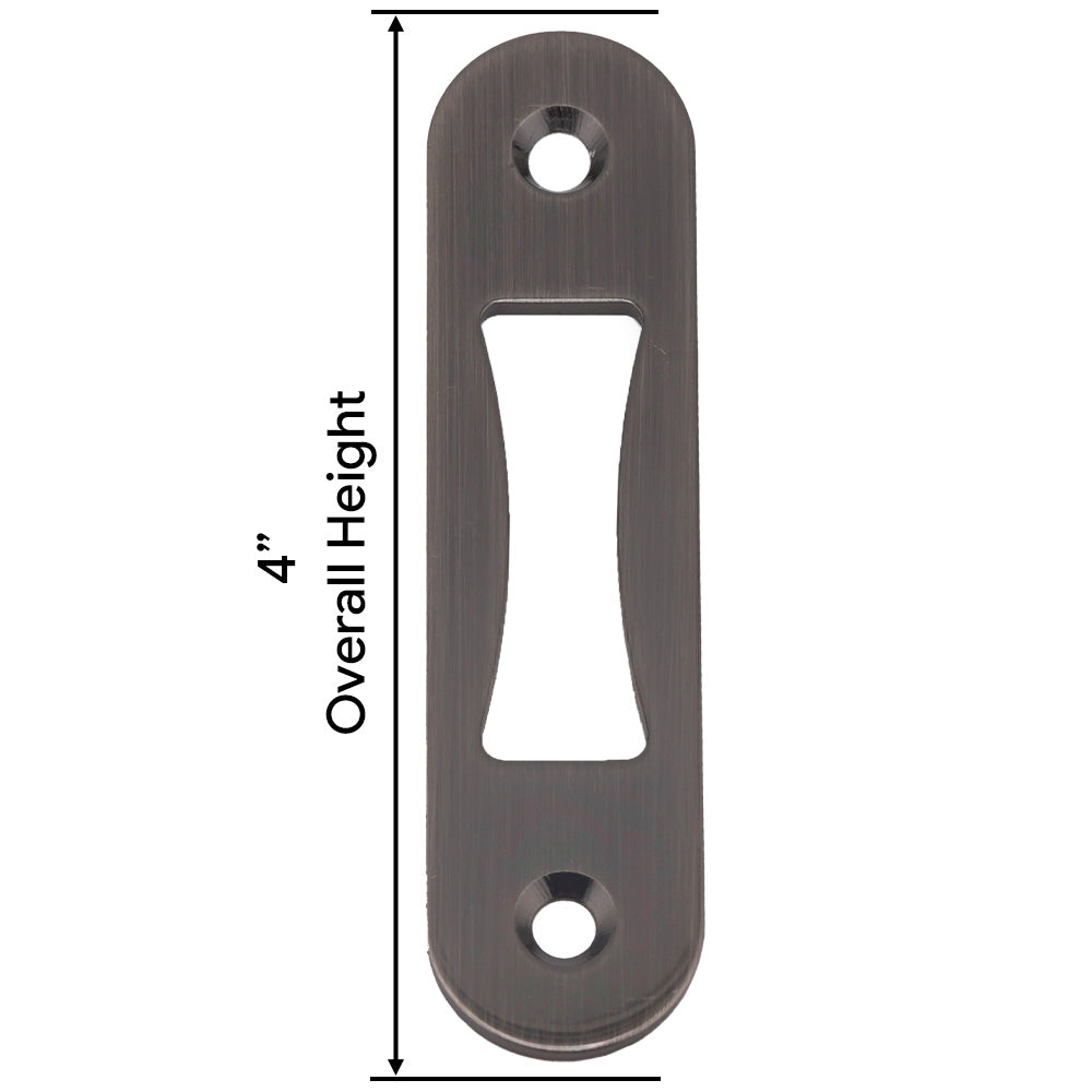 G-U / Ferco  Set of 3 Strikes Plates for 1-3/4