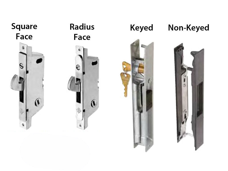 Adams Rite Mortise Lock 22.5 Slot - Square Face - Adams Rite Mortise Lock 22.5 Slot - Square Face