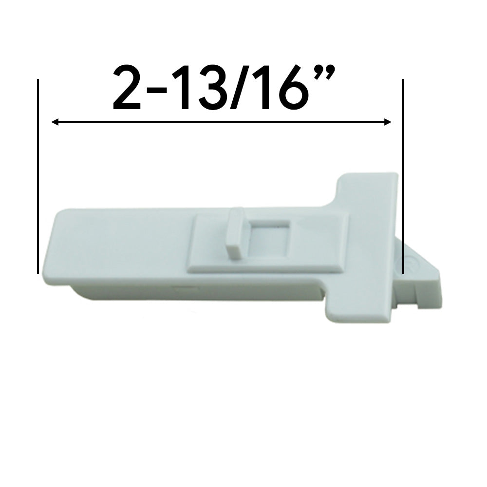 Tilt Latch, T - shape, LH/RH Pair, Large 2-13/16 - White - Tilt Latch, T - shape, LH/RH Pair, Large 2-13/16 - White