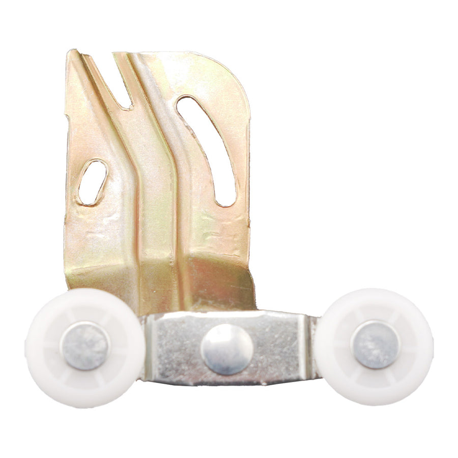 Closet Door Tandem Roller Assembly with Adjustable Steel Bracket 0.875 Inch Wheel Diameter - Closet Door Tandem Roller Assembly with Adjustable Steel Bracket 0.875 Inch Wheel Diameter