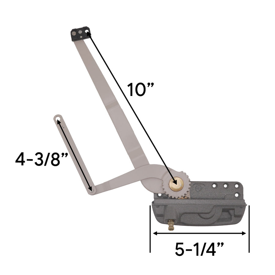 Truth Encore Dual Arm Operator, Sill Mount Low Profile - Right Hand - Truth Encore Dual Arm Operator, Sill Mount Low Profile - Right Hand