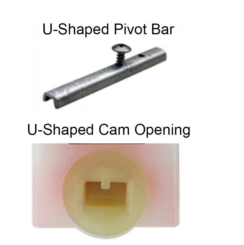 Pivot Lock Balance Shoe, 1-1/4 x 2-1/32 x 17/32 Off White Ca - Pivot Lock Balance Shoe, 1-1/4 x 2-1/32 x 17/32 Off White Ca