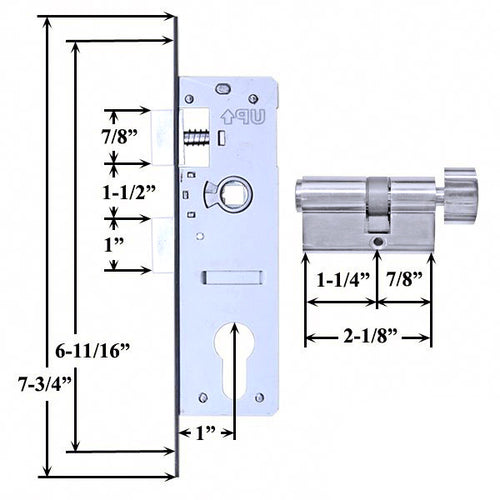 Andersen 2000 Series Storm Door Hardware, Classical Design, Choose Color - Andersen 2000 Series Storm Door Hardware, Classical Design, Choose Color