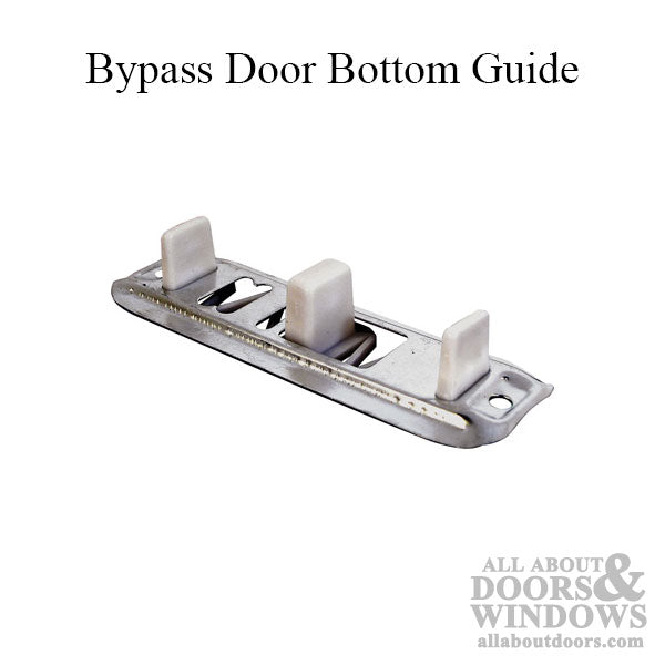 Bypass Closet Doors Bottom Guide Adjustable - Bypass Closet Doors Bottom Guide Adjustable