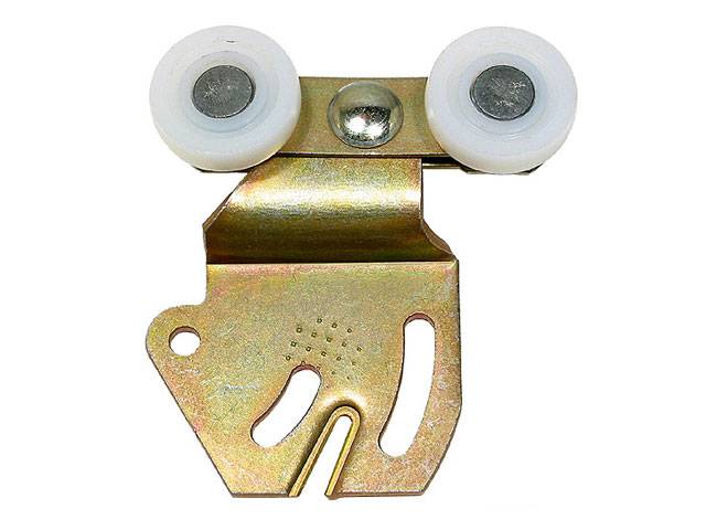 Back Closet Door Tandem Roller 0.875 Inch Wheel Diameter - Back Closet Door Tandem Roller 0.875 Inch Wheel Diameter