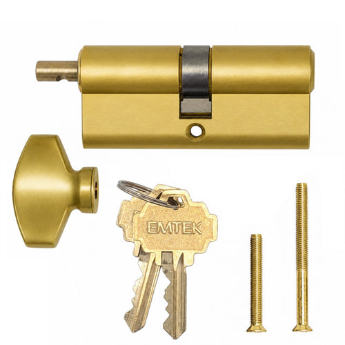 Active Keyed 45 / 45 Euro Cylinder Kit for 2-3/4