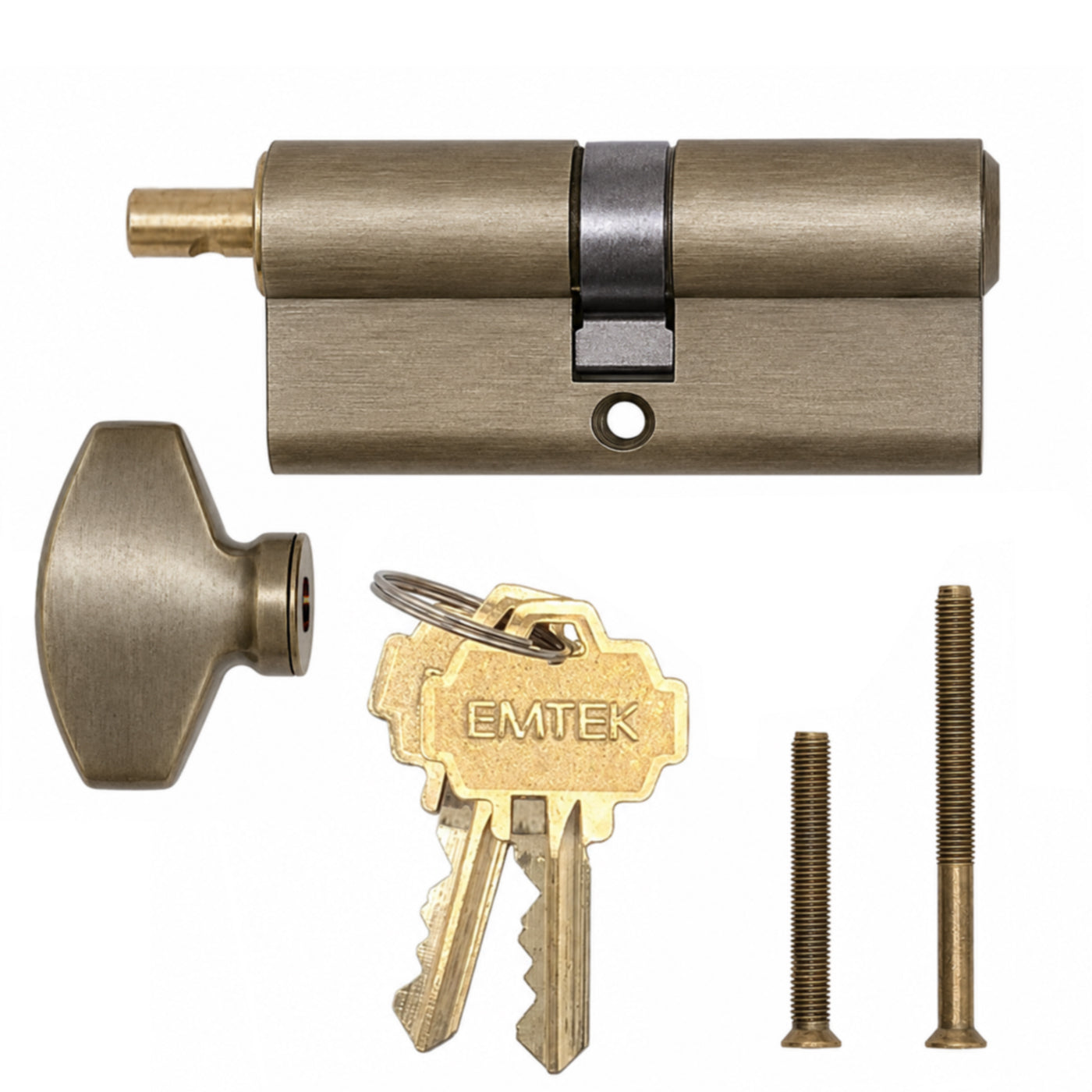 Active Keyed 45 / 45 Euro Cylinder Kit for 2-3/4