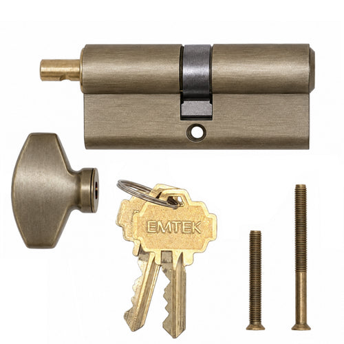 Active Keyed 45 / 45 Euro Cylinder Kit for 2-3/4