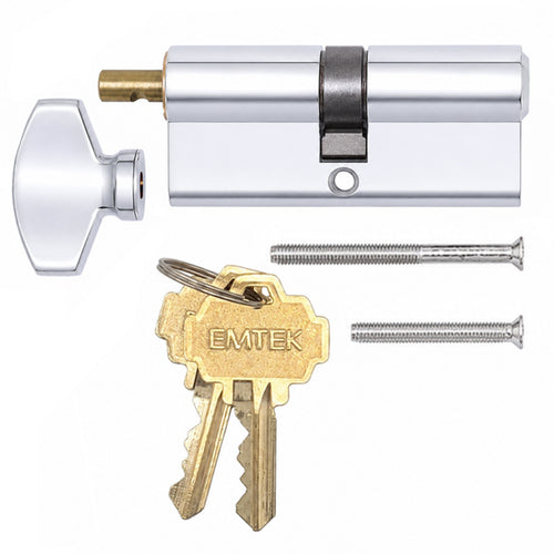 32 / 32 Euro Keyed Cylinder only for 1-3/4 Inch Thick Door  - Choose Color - 32 / 32 Euro Keyed Cylinder only for 1-3/4 Inch Thick Door  - Choose Color