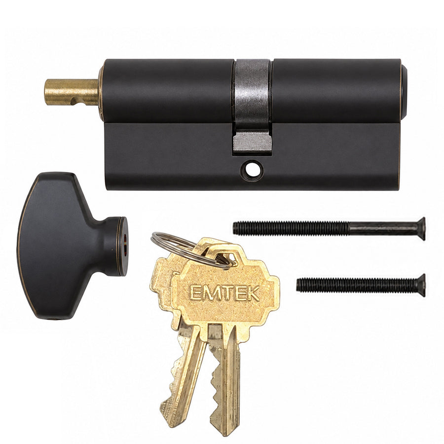 40 / 40 Euro Cylinder Only for 2-1/4 inch Door - 40 / 40 Euro Cylinder Only for 2-1/4 inch Door