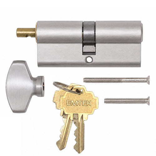 40 / 40 Euro Cylinder Only for 2-1/4 inch Door - 40 / 40 Euro Cylinder Only for 2-1/4 inch Door