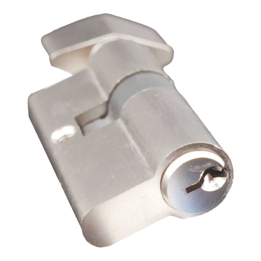 56.5mm Kwikset 24.5/32 Off Center 360 Euro Profile Cylinder with Thumbturn - 56.5mm Kwikset 24.5/32 Off Center 360 Euro Profile Cylinder with Thumbturn