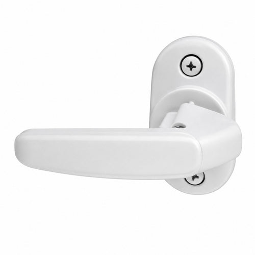Non Locking Storm Door Handle with Inside Rotary Latch - Non Locking Storm Door Handle with Inside Rotary Latch