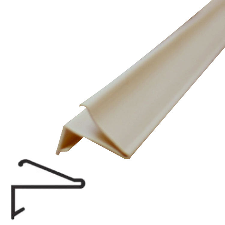 Polyflex Leaf Weatherstrip Extruded Polypropylene 1/2