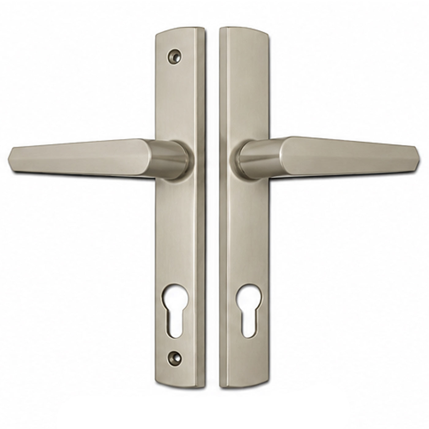 Interlock LCL 85mm Aria Handle Set, No Cylinder - Interlock LCL 85mm Aria Handle Set, No Cylinder